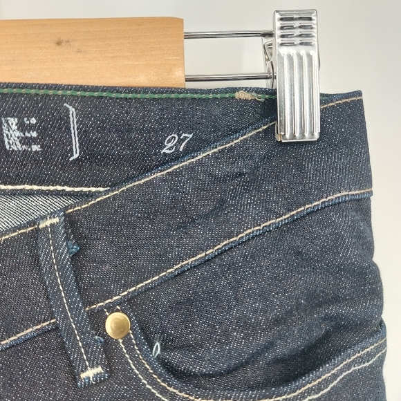 Levis Capital E Twisted Crop Skinny Low Dark Wash Size 27 - Picture 6 of 9